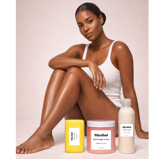 Kit Corps Anti-imperfections (boutons, cicatrices, jambes de fraise, zones sombres, teint terne)